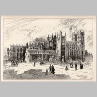 Westminster Abbey, Illustration by Herbert Railton (1857-1910), from A Brief Account of Westminster Abbey (1894) by WJ Loftie (Wikipedia).jpg